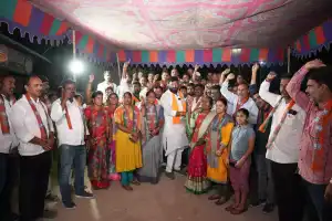 Srisailam Goud witnessed 200 BRS leaders joining BJP in Quthbullapur