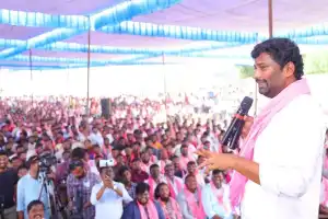 Suman Imparts Winning Formula to BRS Cadres in Mancherial