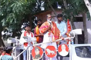 Support for Palamuru Vishnuvardhan grows as he tours villages