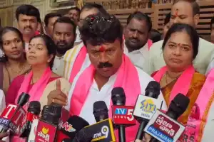 Talasani criticizes Congress while campaigning in Amberpet and Musheerabad