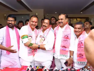 Uppal BRS candidate emphasizes BRS schemes during campaign at Habsiguda