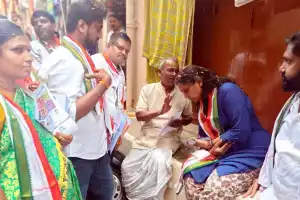 Vijaya Reddy asserts that only Congress can bring back the golden days in Hyderabad, promises to restore ‘PJR regime’