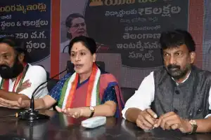Vijayashanti Accuses BJP of Secret Alliance with BRS After Joining Congress