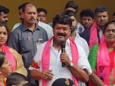 Vote for me, Talasani Srinivas Yadav, to drive the development of Sanathnagar