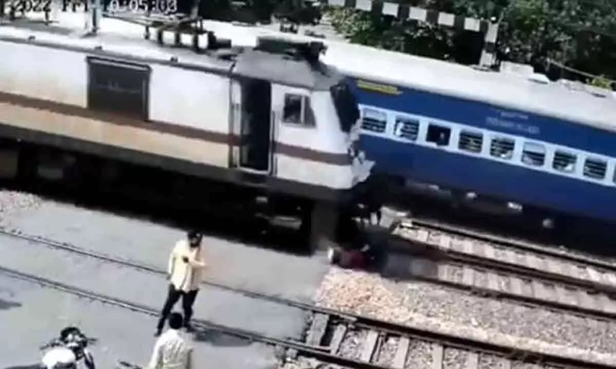 Youth in Mancherial dragged by train for five kilometers