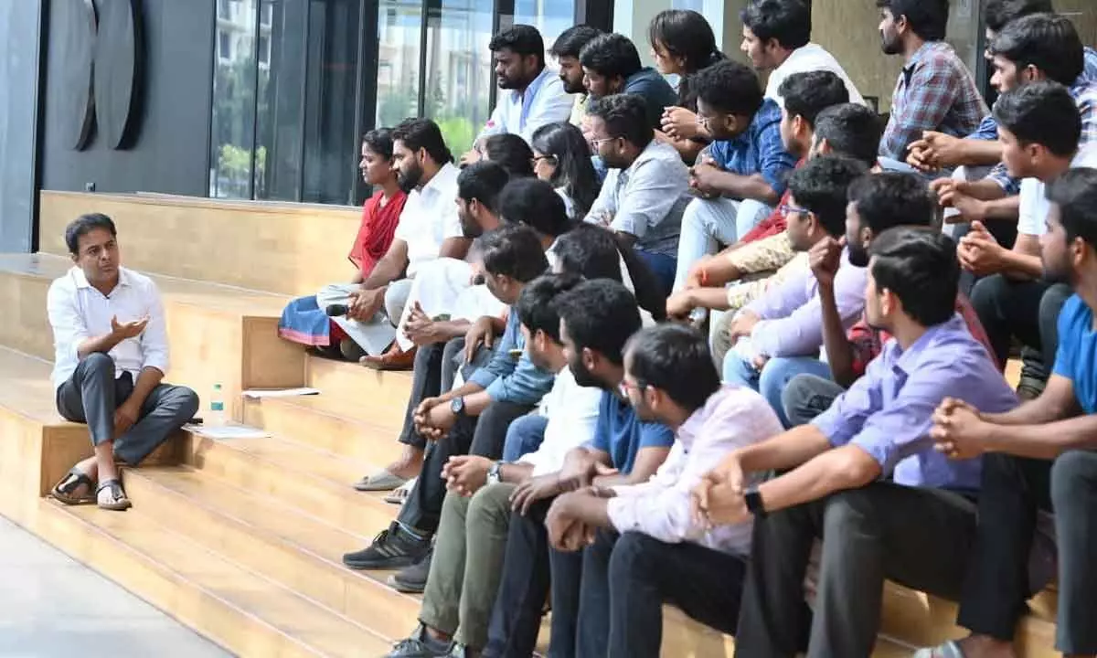 Youth to receive job calendar from KTR after elections, assures the minister