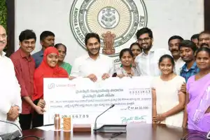 YS Jagan disburses Rs 81.64 crore for YSR Kalyanamasthu, Shadi Tohfa
