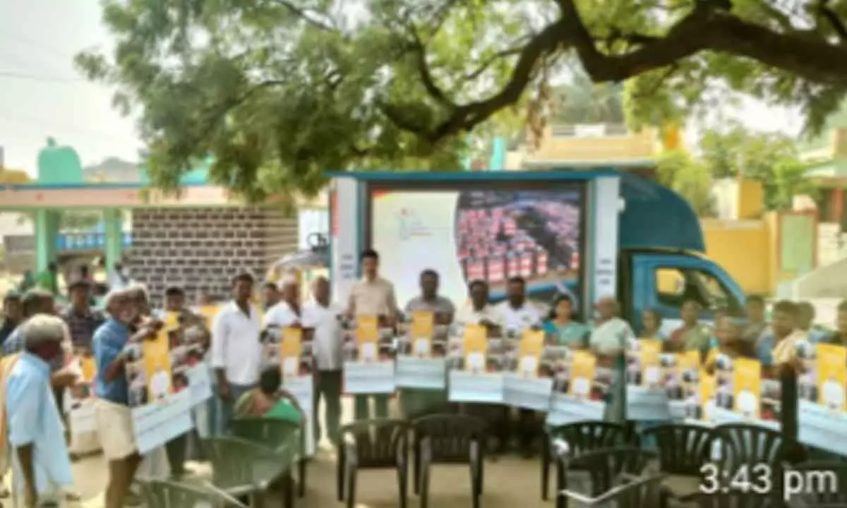 BJP initiates “Vikasit Bharath” in Bukkapur village within Alampur Constituency