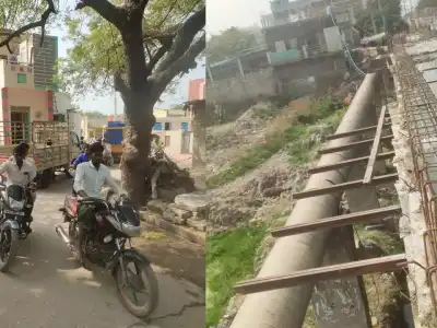 Causeway at Leeja Municipality in Gadwal poses challenges for passengers