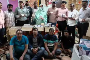 City authorities dismantle illicit drug operation