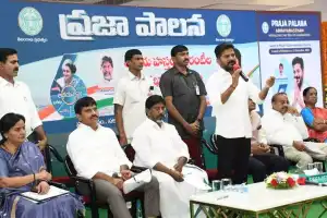 CM Revanth and Dy CM Bhatti unveil application form for 6 guarantees