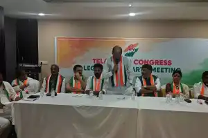 Congress High Command receives power from Telangana CLP meeting.
