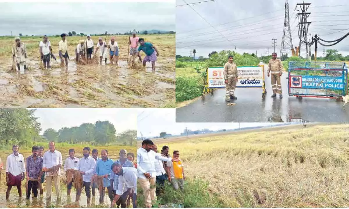 Crop damaged and 2 fatalities reported in Khammam