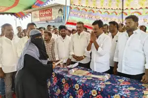 Distribution of Kalyan Lakshmi and Shaadi Mubarak cheques takes place