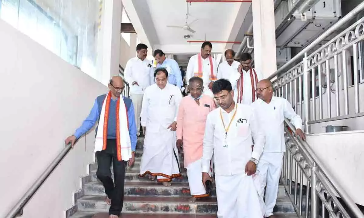 Endowment Commissioner Anil Kumar assures that all concerns regarding Yadadri temple will be resolved