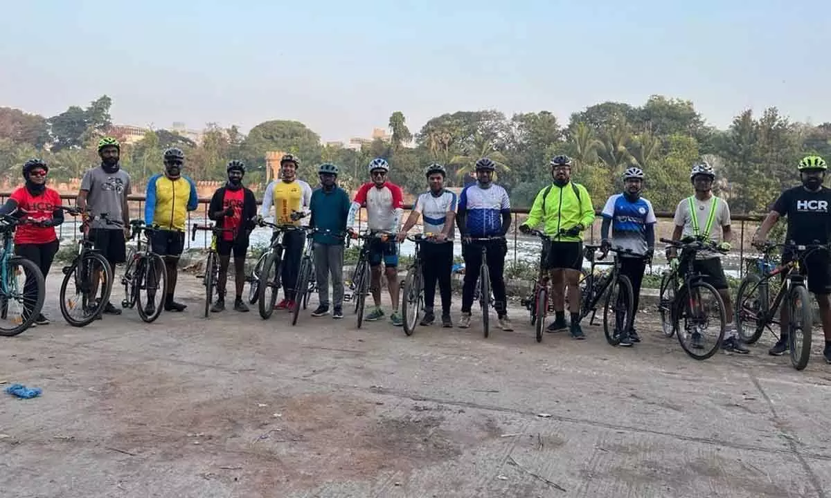 Environmental enthusiasts in Hyderabad call for cleaning of water bodies in the city.