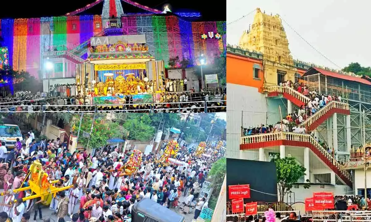 Fervent Celebration of ‘Uttara Dwaram Darshan’ in Bhadrachalam