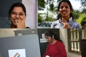 First-time voters in Hyderabad relish the experience of exercising their franchise