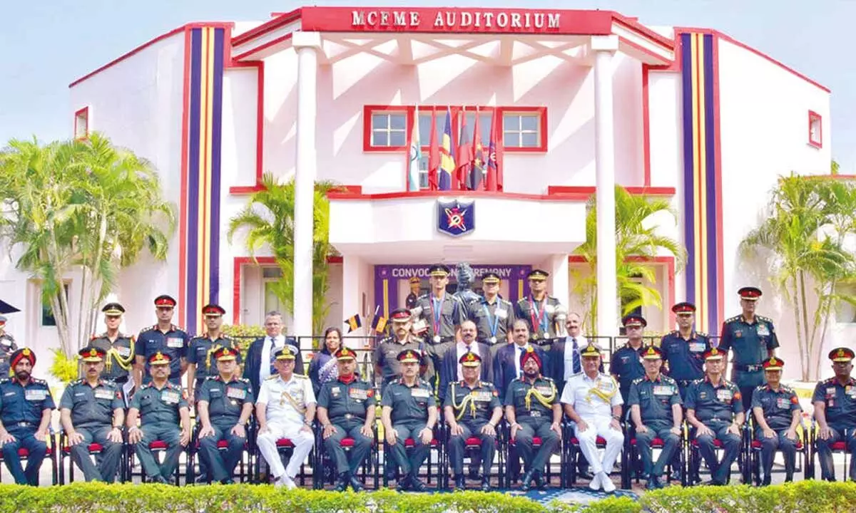 Gen. Manoj Pande urges cadets at MCEME’s 104th convocation to become exemplary role models