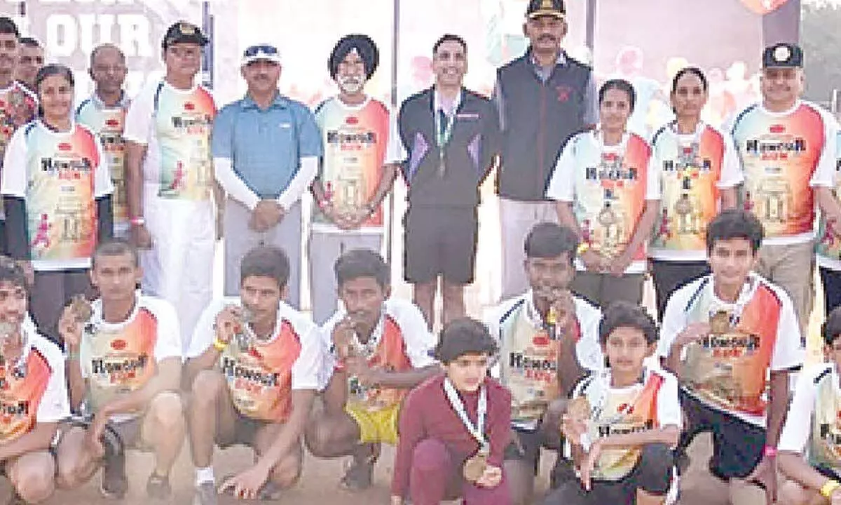 Honour Run Commemorating ‘Kargil Vijay Rajat Jayanti’ Organized in Hyderabad