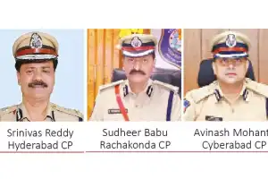 Hyderabad Police Commissioner Position Filled by KS Reddy