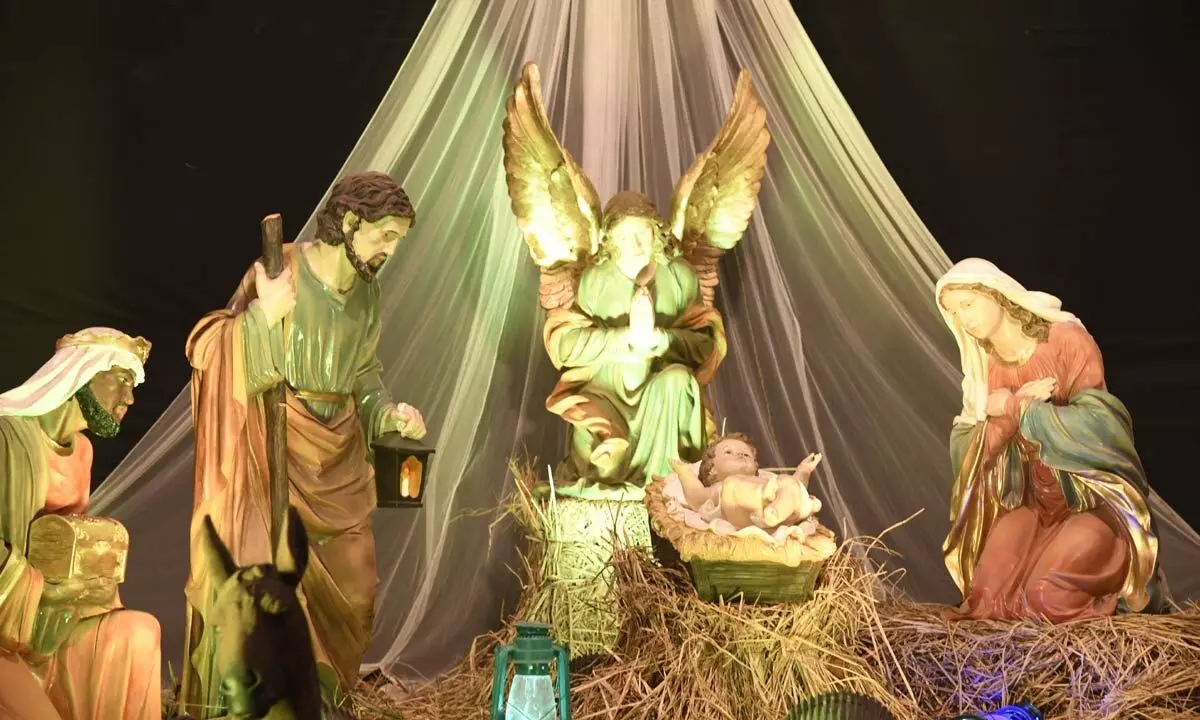 Hyderabad’s Churches Adorned for Christmas Celebrations