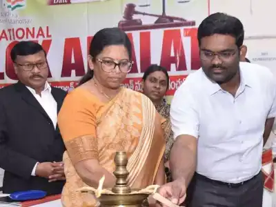 Inauguration of ‘National Lok Adalat’ takes place in Nizamabad