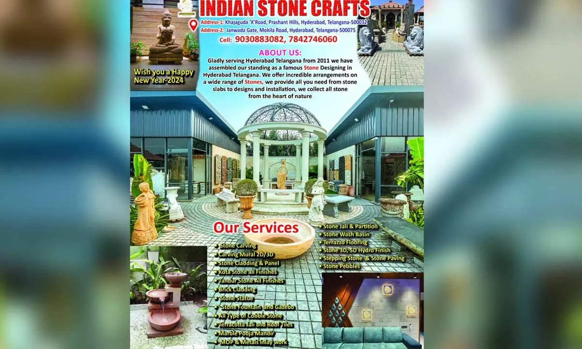 Indian Stone Crafts Sends New Year Greetings, Provides Overview of Services