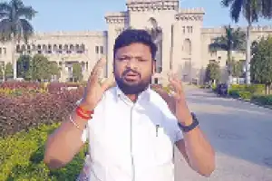 Jeevan elected by ABVP as ‘Convenor of All Telangana Universities’