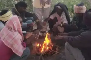 Karimnagar experiences bone-chilling cold