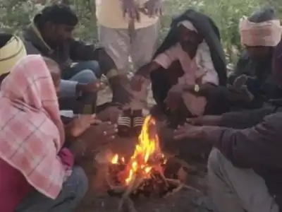 Karimnagar experiences bone-chilling cold