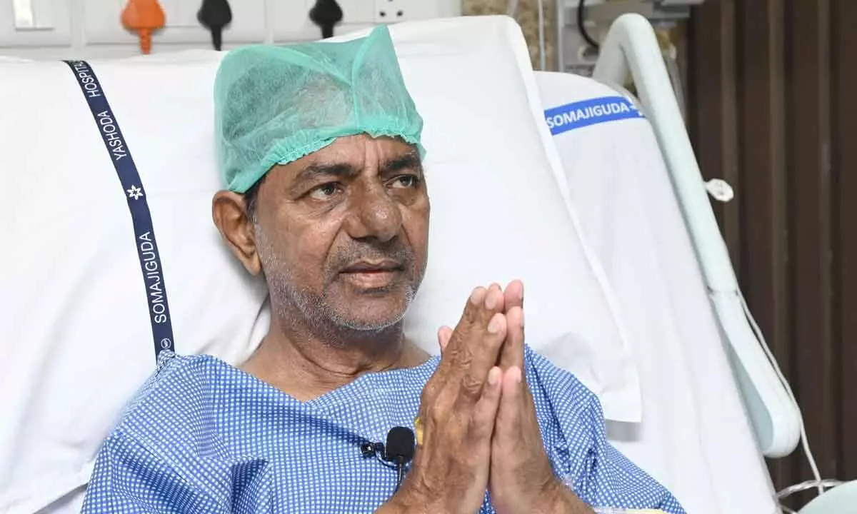 KCR urges visitors to refrain from visiting him in the hospital