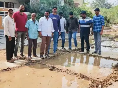 Kukatpally Park Beautification Works Emphasized by Corporator Tumu Shravan Kumar