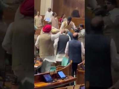 Lok Sabha Intruder Overpowered by Former Cop and YSRCP MP Gorantla Madhav, Receives Recognition