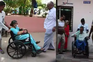 Many polling booths in Hyderabad receive services from enthusiastic youth
