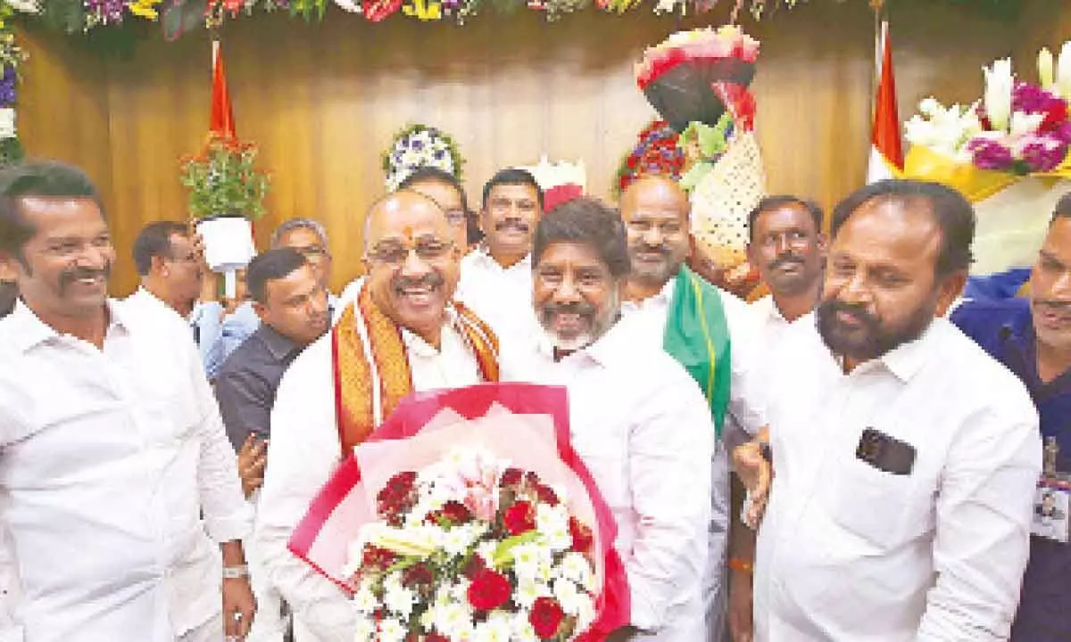 Minister Tummala takes on new responsibilities