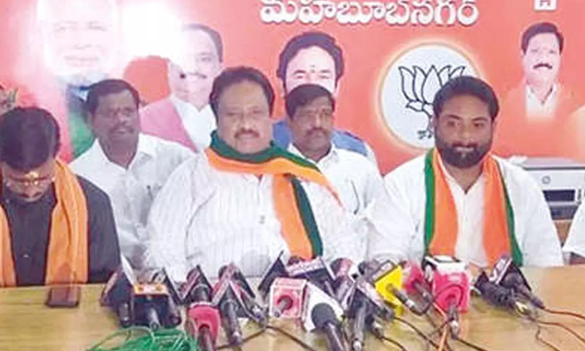 Mithun Reddy pledges to enhance BJP’s influence in Mahabubnagar