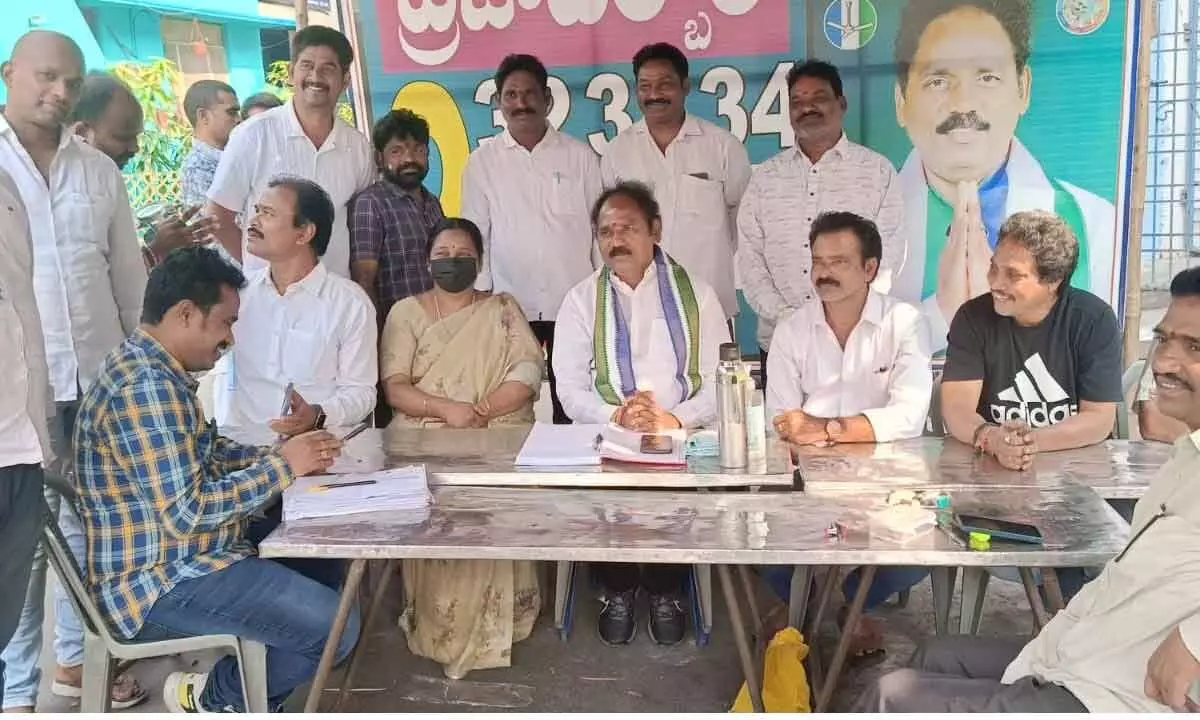 MLA Vasupalli Ganesh believes Praja Darbar is the solution to people’s problems