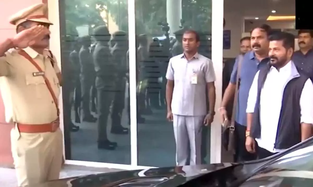 MP Post: Revanth Reddy tenders resignation