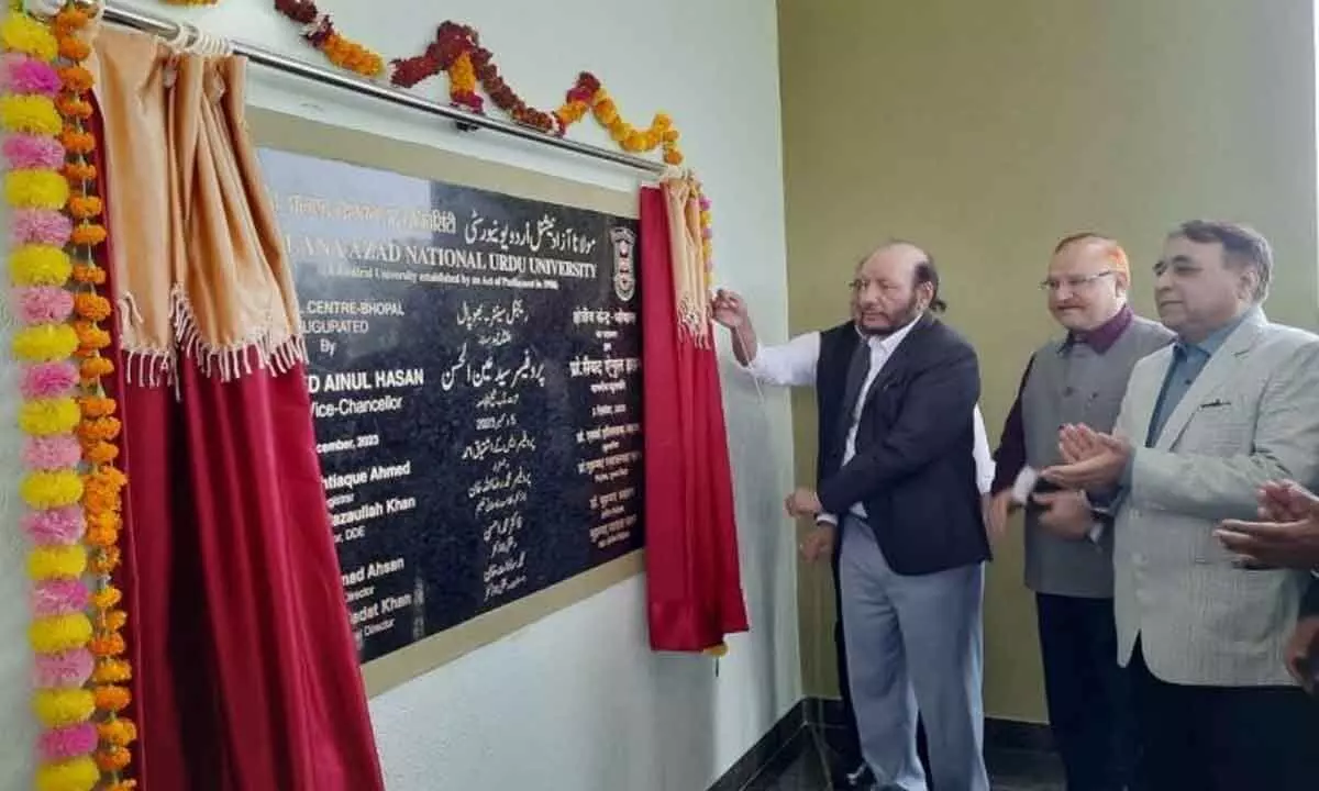 New Bhopal campus of MANUU officially inaugurated