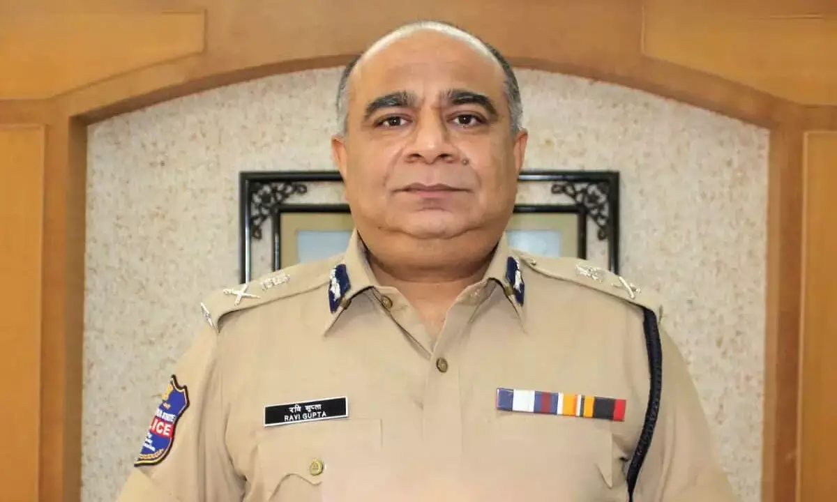 New DGP of TS, Ravi Gupta, takes charge