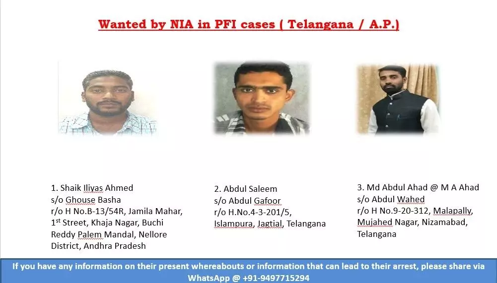 NIA Bolsters Investigation into Popular Front of India Case, Offers Reward for Arrested Individuals