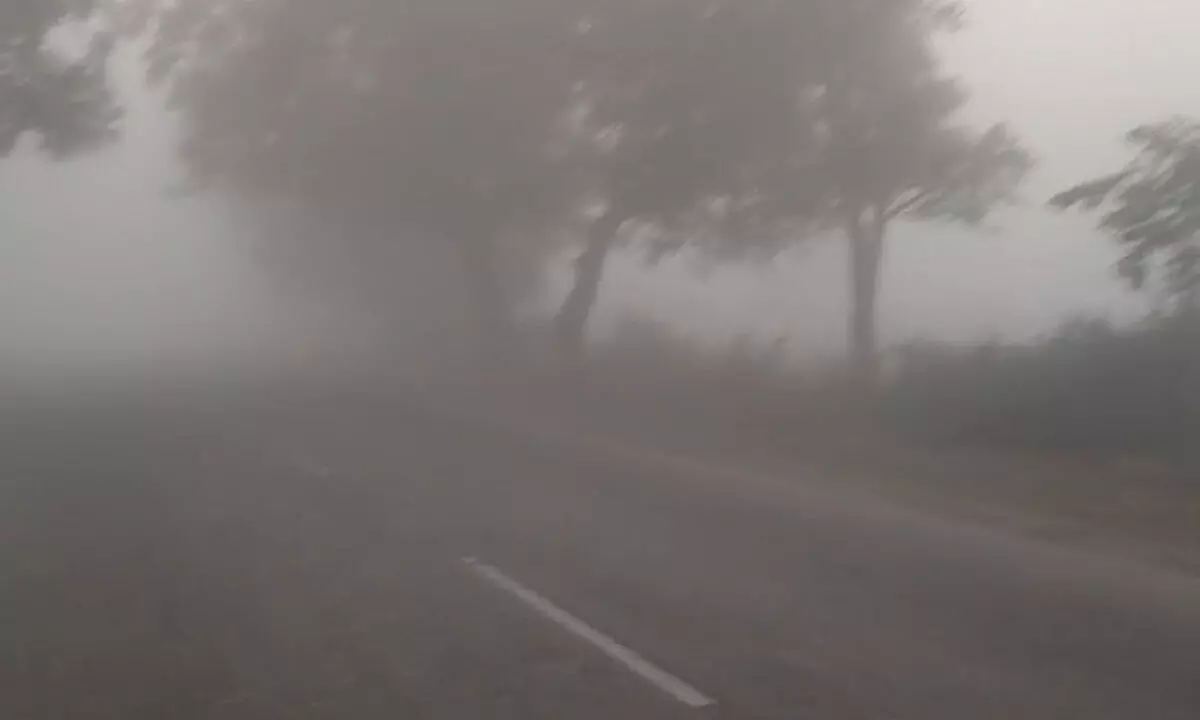 Palamuru Enveloped in Dense Smog
