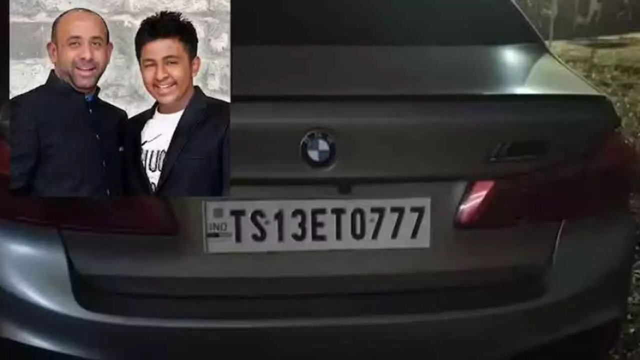 Police barricade rammed by intoxicated son of former MLA