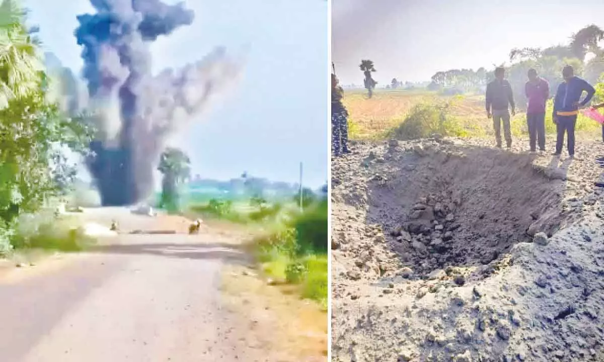 Police in Kothagudem successfully neutralize 40kg landmine, foiling Maoist plot