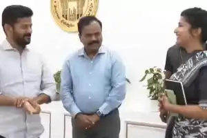 Revanth meets with Dana Kishore and Amrapali