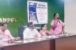 Shailaja, ZP CEO, advises caution when utilizing free WiFi in Narayanpet