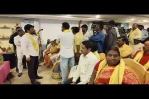 TDP Worker from Araku Warns of Slapping Chandrababu Naidu with Slipper if Former MLA’s Son is Not Given Ticket