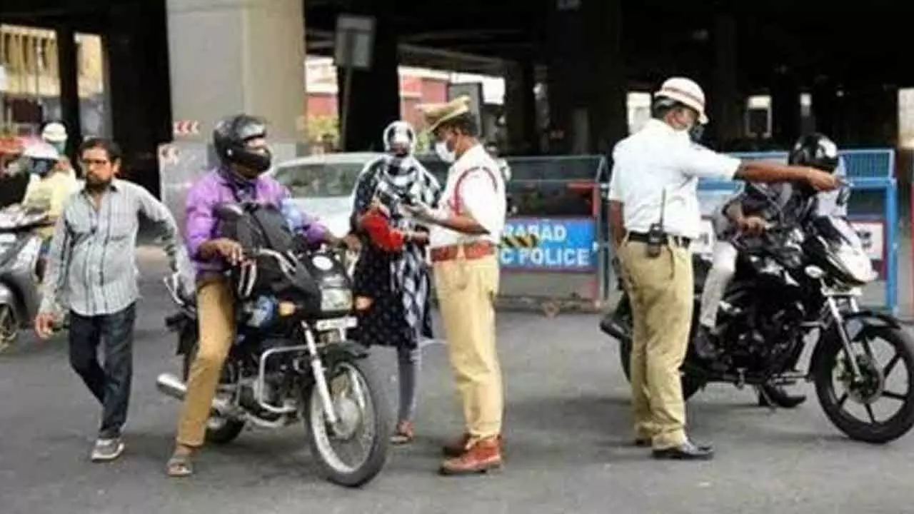 Telangana Government Releases Orders for Traffic Challan Waivers