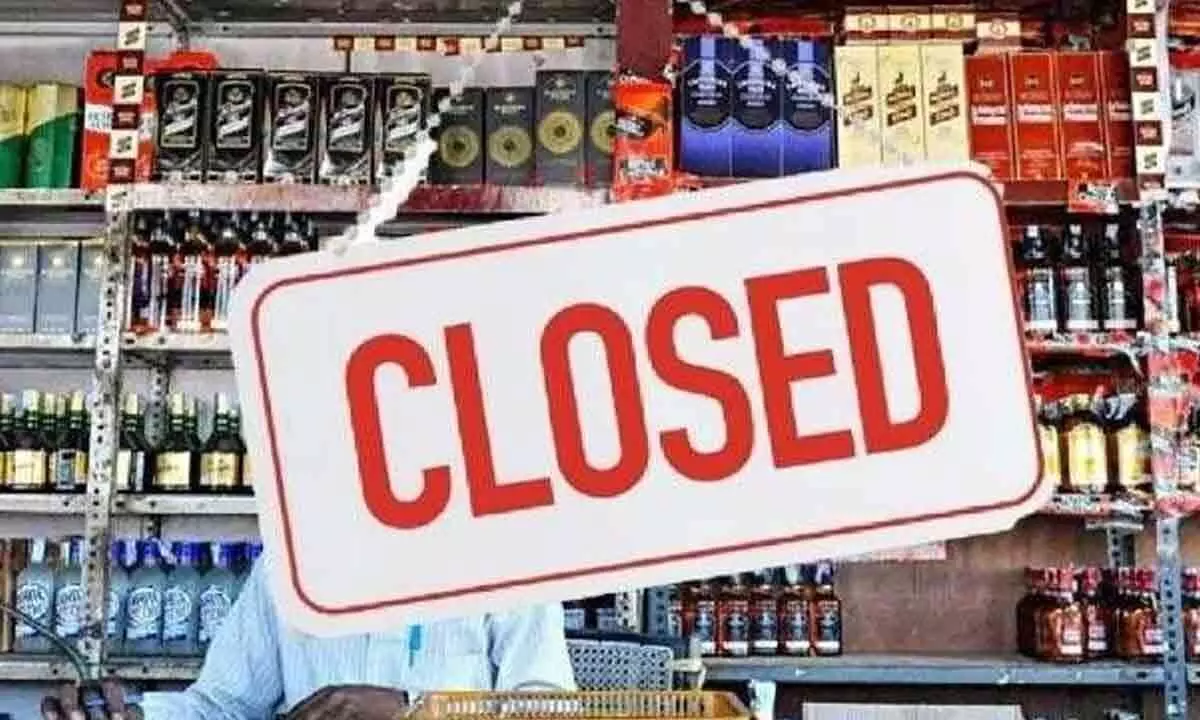Tomorrow, liquor shops in Telangana to remain closed during counting process